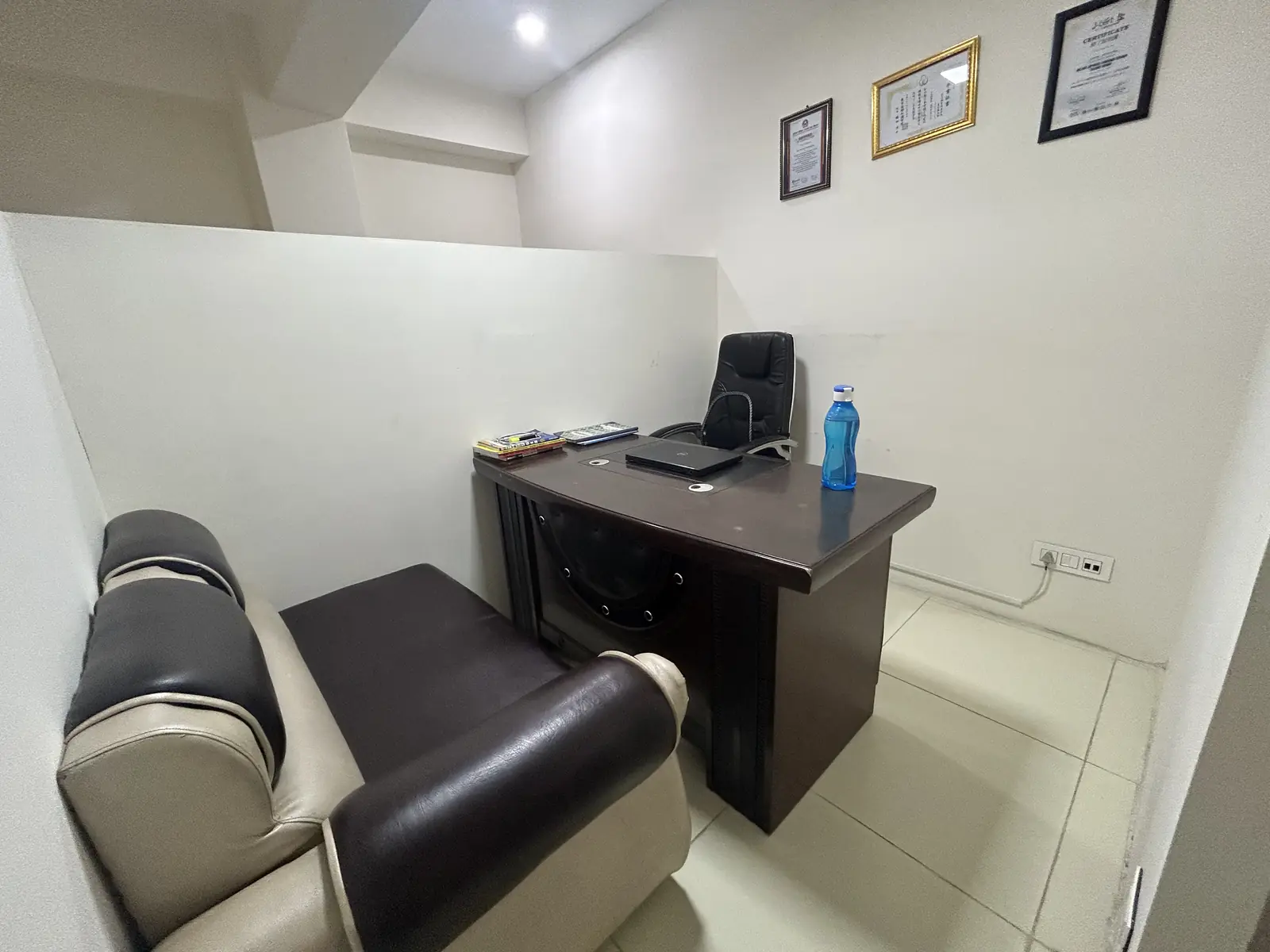 Private counseling room for one-to-one student guidance
