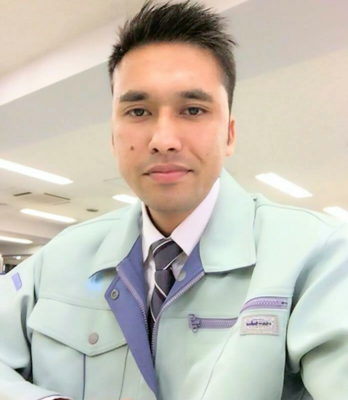 Founder Janardan Giri during his working years in Japan